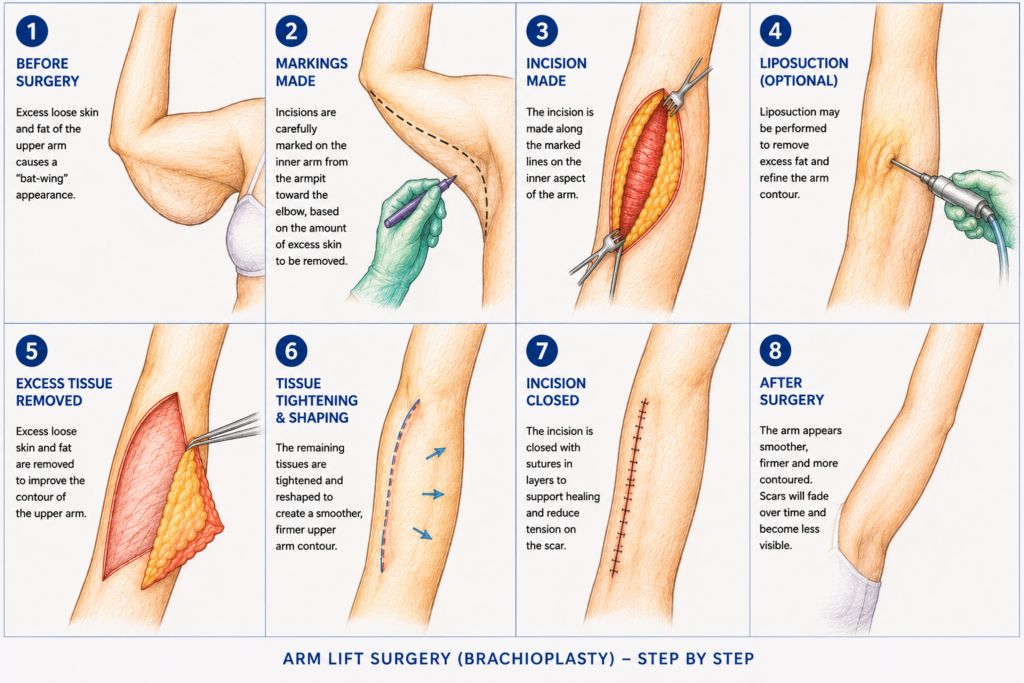 body contour arm lift